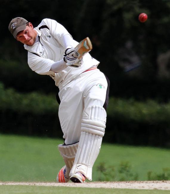 Nathan Banner - played well for Herbie with bat and ball Nathan Banner - played well for Herbie with bat and ball
